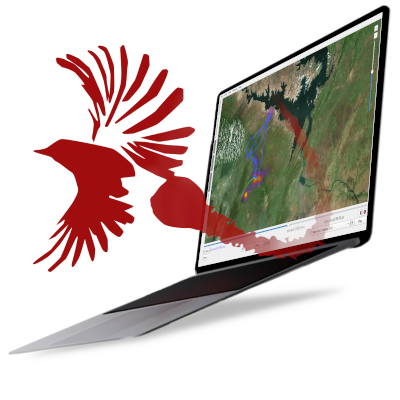 Firetail running on a Laptop